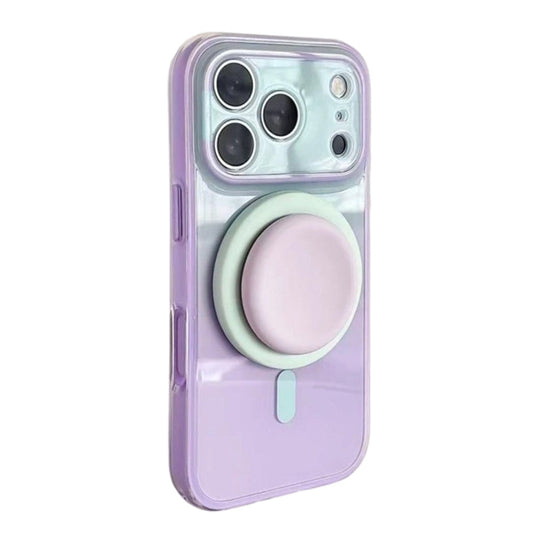 🧲 Magnetic Gradient Phone Case with Built-in Stand – Strong magnet, gradient design & adjustable stand – Perfect for hands-free viewing & daily protection ✨
