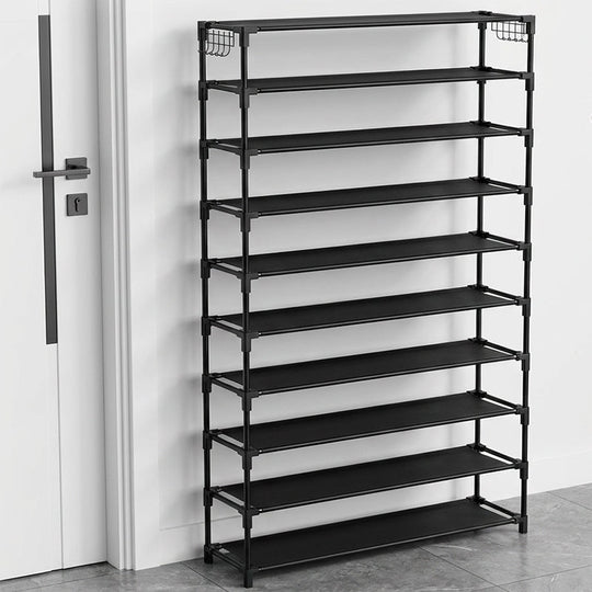 10-Tier Vertical Shoe Rack Organizer