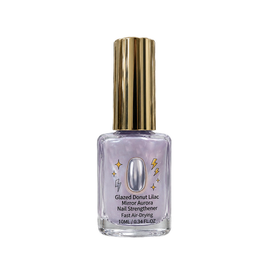 Lilac Glossy Mirror Nail Strengthener