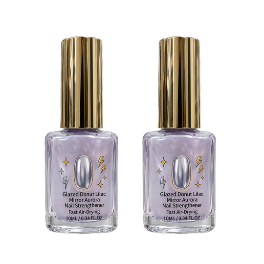 Lilac Glossy Mirror Nail Strengthener