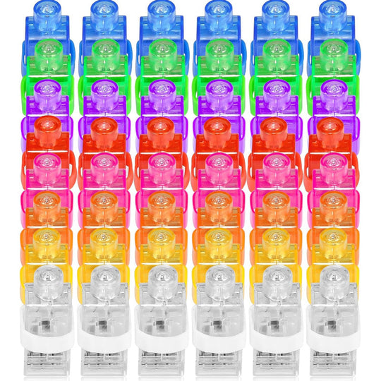 🥳2026 HOT SALE🥳💞50K+ SOLD! 🎉💡Mini Colorful LED Finger Lights – Bright multi‑color glow, one‑touch on/off. Soft elastic band fits comfortably – from £6.99 – perfect for parties, concerts & kids’ play! 🎶✨