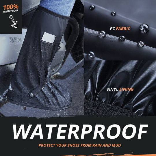 Reusable Waterproof Boot Covers for Rain, Mud & Snow