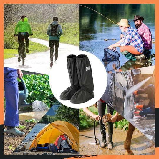Reusable Waterproof Boot Covers for Rain, Mud & Snow
