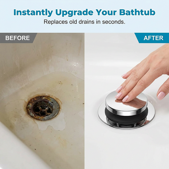 Universal Pop-Up Bathtub Drain Stopper