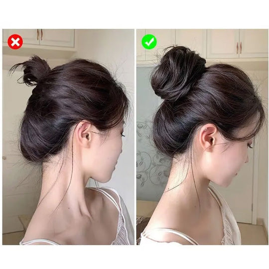🎀Buy 1 Get 1 Free🔥Instant Color Hair Bun Extension – Voluminous Hair Scrunchie