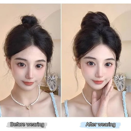 🎀Buy 1 Get 1 Free🔥Instant Color Hair Bun Extension – Voluminous Hair Scrunchie