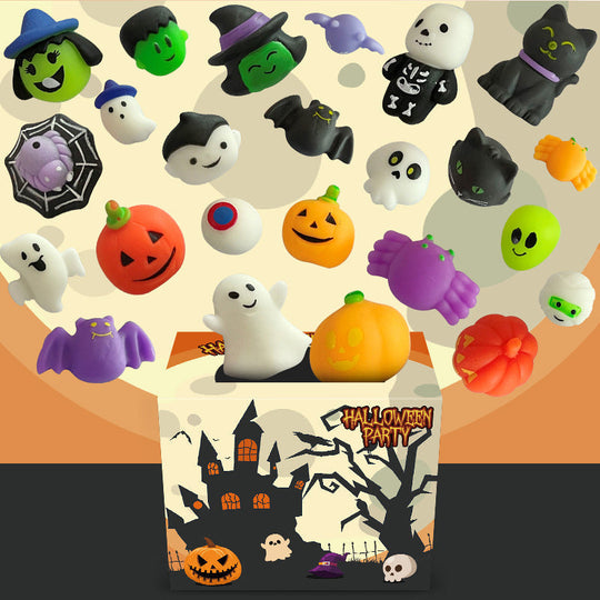 🎃 40% OFF! Halloween Squishy Toy Set🪄Washable & Reusable🧹Party Favors & Trick-or-Treat 👻