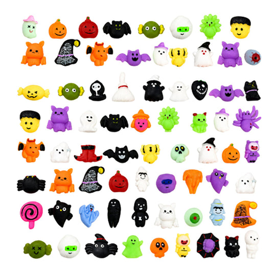 🎃 40% OFF! Halloween Squishy Toy Set🪄Washable & Reusable🧹Party Favors & Trick-or-Treat 👻