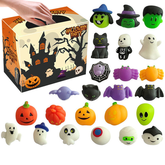 🎃 40% OFF! Halloween Squishy Toy Set🪄Washable & Reusable🧹Party Favors & Trick-or-Treat 👻