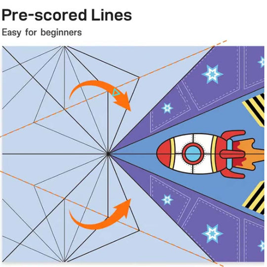 2026 HOT SALE50K+ SOLD! 🏆Creative DIY Paper Airplane Set For Kids – 16 unique designs, pre-scored fold lines make it easy. Premium paper for smooth glides – hours of hands-on fun!