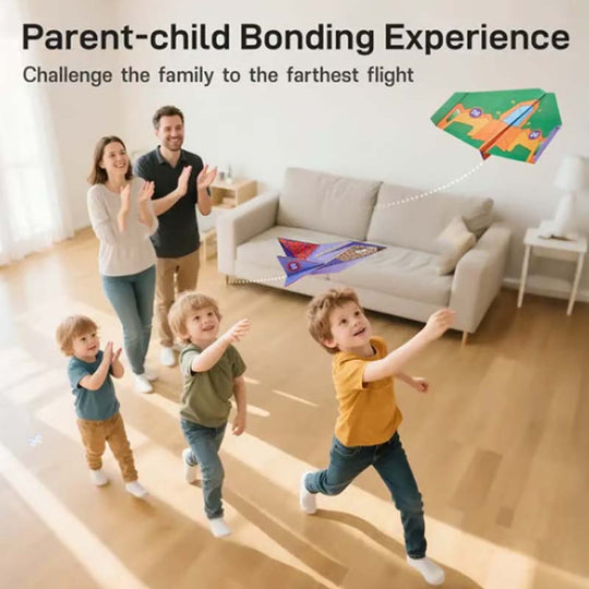 2026 HOT SALE50K+ SOLD! 🏆Creative DIY Paper Airplane Set For Kids – 16 unique designs, pre-scored fold lines make it easy. Premium paper for smooth glides – hours of hands-on fun!