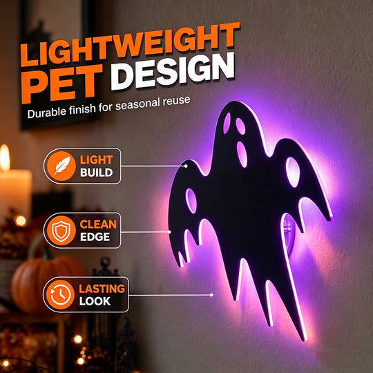 Halloween Glow in Dark Wall Stickers (8 PCS）