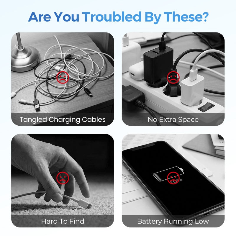 📱50K+ SOLD🔋 3-in-1 Foldable Magnetic Charging Stand for Everyday Devices