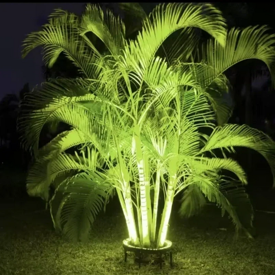 Ring-Shaped Solar Tree Lights – Weatherproof Outdoor Spotlights Ideal for Trees, Pillars, and Gardens