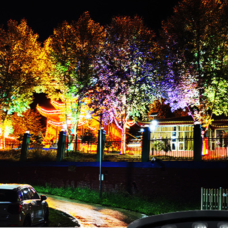 Ring-Shaped Solar Tree Lights – Weatherproof Outdoor Spotlights Ideal for Trees, Pillars, and Gardens