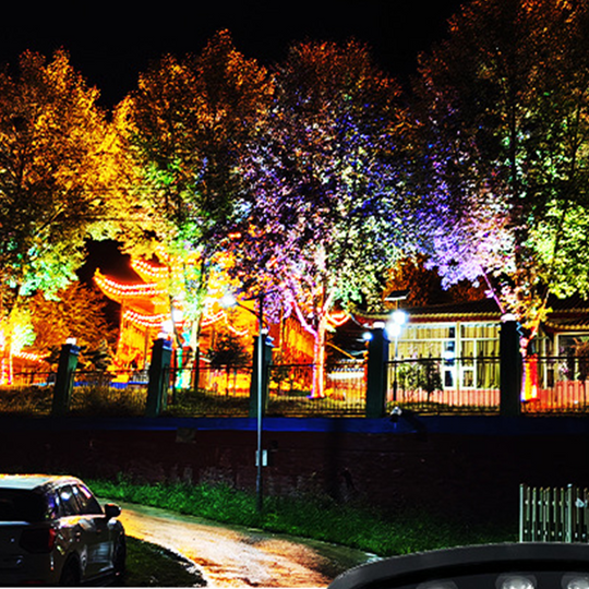 Ring-Shaped Solar Tree Lights – Weatherproof Outdoor Spotlights Ideal for Trees, Pillars, and Gardens