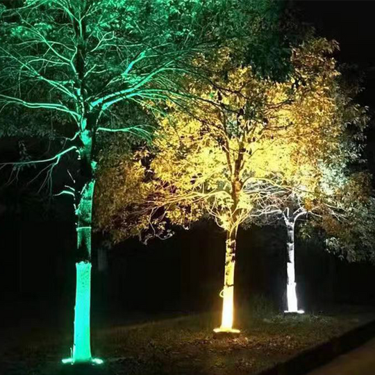 Ring-Shaped Solar Tree Lights – Weatherproof Outdoor Spotlights Ideal for Trees, Pillars, and Gardens