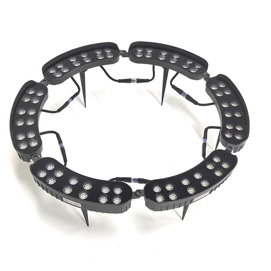 Ring-Shaped Solar Tree Lights – Weatherproof Outdoor Spotlights Ideal for Trees, Pillars, and Gardens