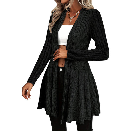 🌻🧥Women's Soft Knit Open-Front Cardigan – Elegant & Easy to Layer
