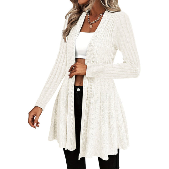 🌻🧥Women's Soft Knit Open-Front Cardigan – Elegant & Easy to Layer
