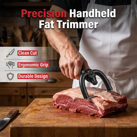 HOT SALE50K+ SOLD! 🎁 U-shaped holder, sharp stainless blade & non-slip grip. Trim fat, save meat – grab yours!