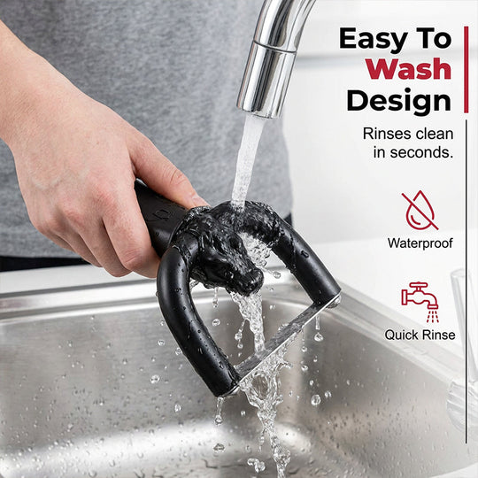HOT SALE50K+ SOLD! 🎁 U-shaped holder, sharp stainless blade & non-slip grip. Trim fat, save meat – grab yours!