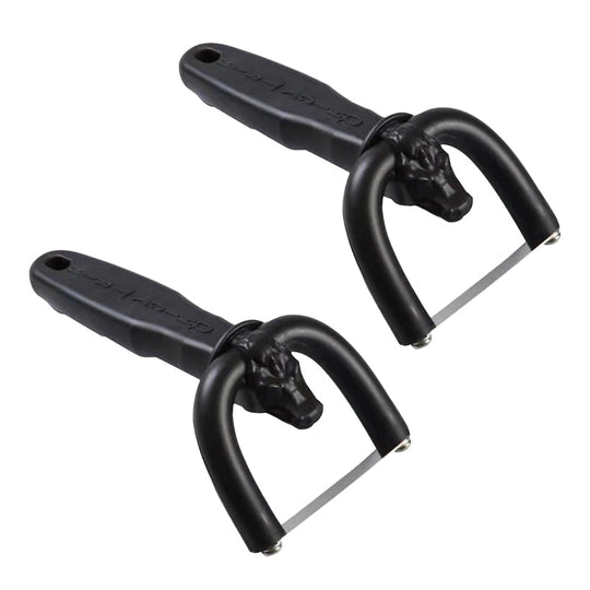 HOT SALE50K+ SOLD! 🎁 U-shaped holder, sharp stainless blade & non-slip grip. Trim fat, save meat – grab yours!