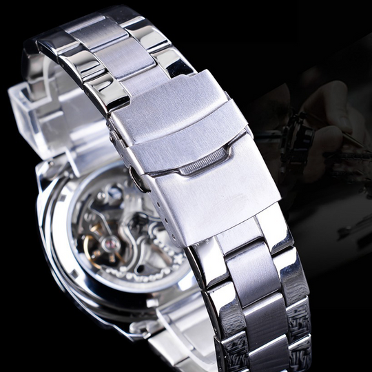 ⏳Free Shipping✈️⏰Skeleton Automatic Watch – See The Movement, Feel The Craft – Self-Winding, Gold-Tone, Dress-Casual Style for Every Occasion 💼