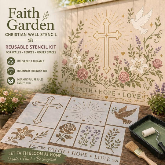 🎄✨DIY Garden Painting Templates for Every Space🎅✨