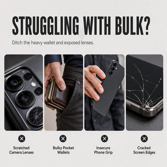 Card Slot Phone Case – Grip, Stand, Covered