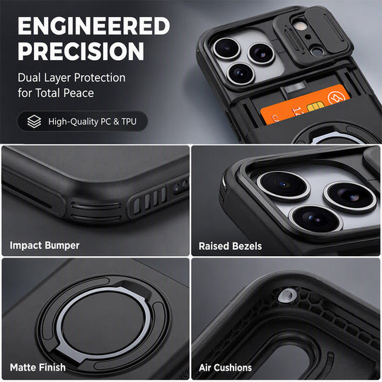 📱 Carry Your Phone and Cards in One Protective Case