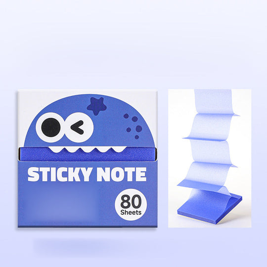 Grab Notes Instantly! No-Residue Pearlescent Pop-Up Sticky Notes