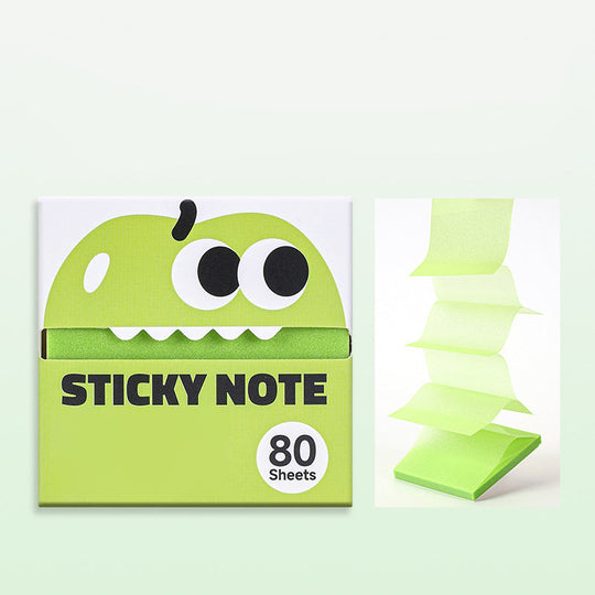 Grab Notes Instantly! No-Residue Pearlescent Pop-Up Sticky Notes