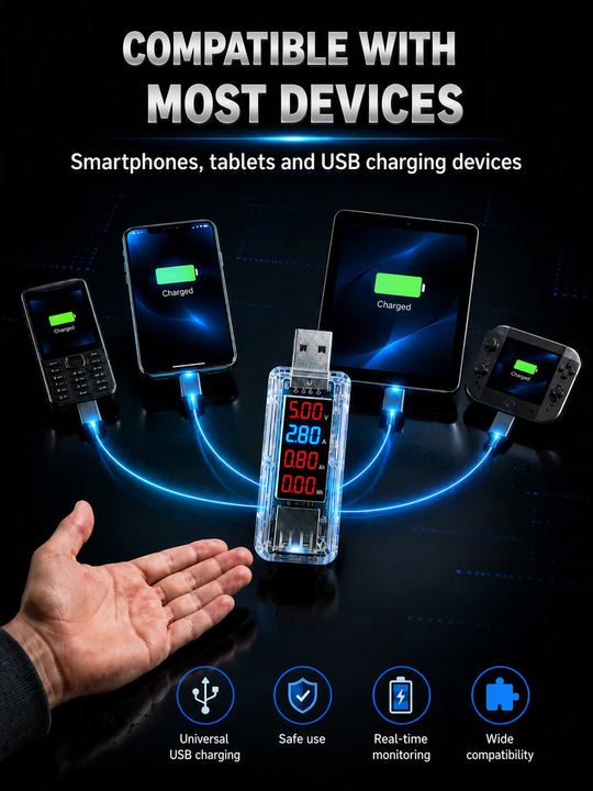 USB Smartphone Battery Repair Dongle – Plug‑&‑Play, No Disassembly, Optimise Your Phone Battery Performance!
