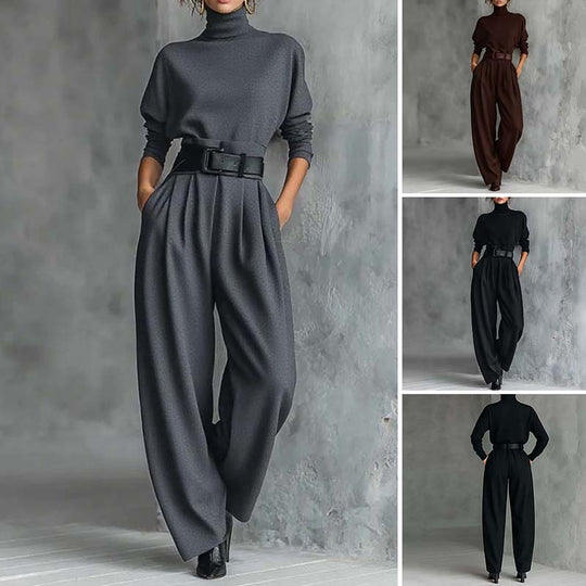 Bestseller🏆👚 Top & Pants Set – Includes Matching Belt