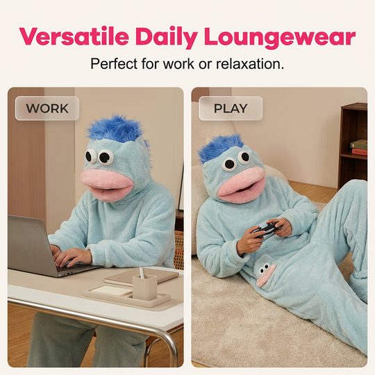 Cozy Coral Fleece Character Pajamas