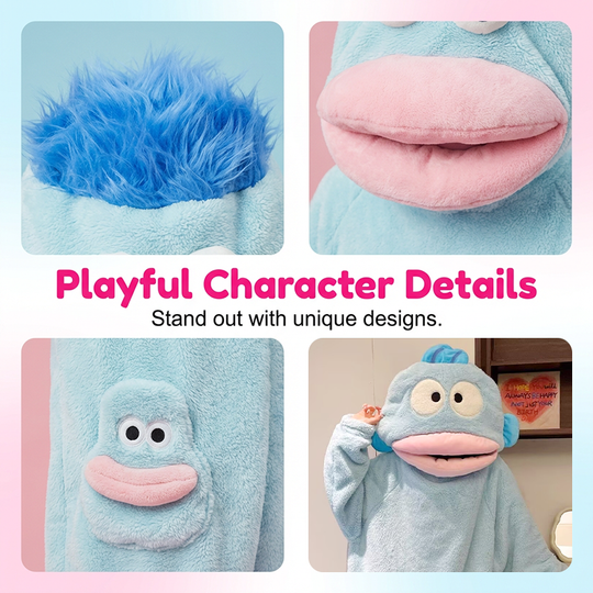 Cozy Coral Fleece Character Pajamas