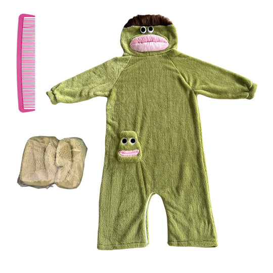 Cozy Coral Fleece Character Pajamas