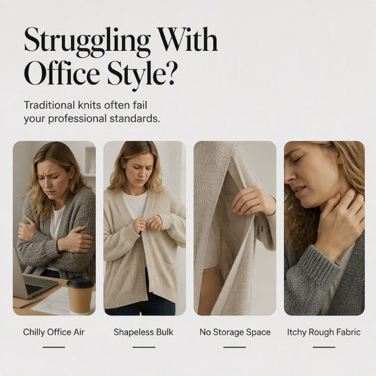 🔥New Autumn Arrivals 🏆🧥 Knit Lapel Cardigan – Timeless Silhouette & Effortless Elegance for Every Look