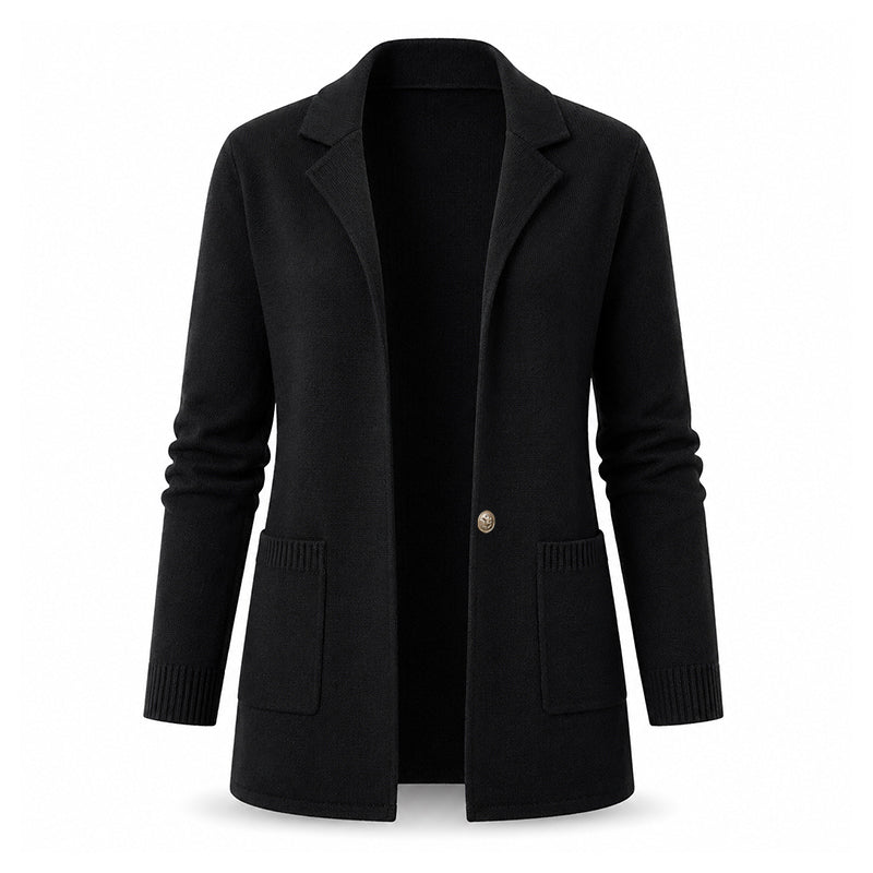 🔥New Autumn Arrivals 🏆🧥 Knit Lapel Cardigan – Timeless Silhouette & Effortless Elegance for Every Look
