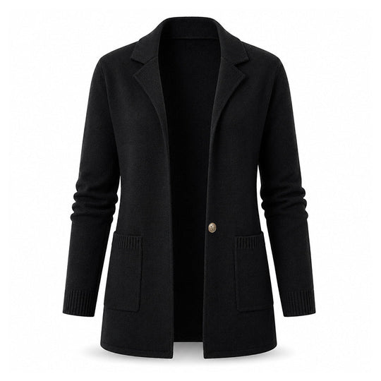 🔥New Autumn Arrivals 🏆🧥 Knit Lapel Cardigan – Timeless Silhouette & Effortless Elegance for Every Look