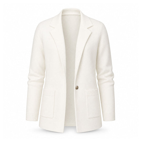 🔥New Autumn Arrivals 🏆🧥 Knit Lapel Cardigan – Timeless Silhouette & Effortless Elegance for Every Look
