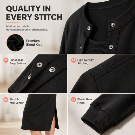 ⏰Last Day Sale 50% Off 💃Women's Elegant Camisole Dress & Cropped Jacket Set
