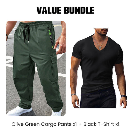 🖤Black Friday Sale:50% OFF🖤Built for Storage & Movement | Men's Multi-Pocket Outdoor Cargo Pants