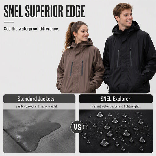 ⌛Limited-Time Offer-Windproof Hooded Cargo Jacket Waterproof Outdoor Streetwear Coat