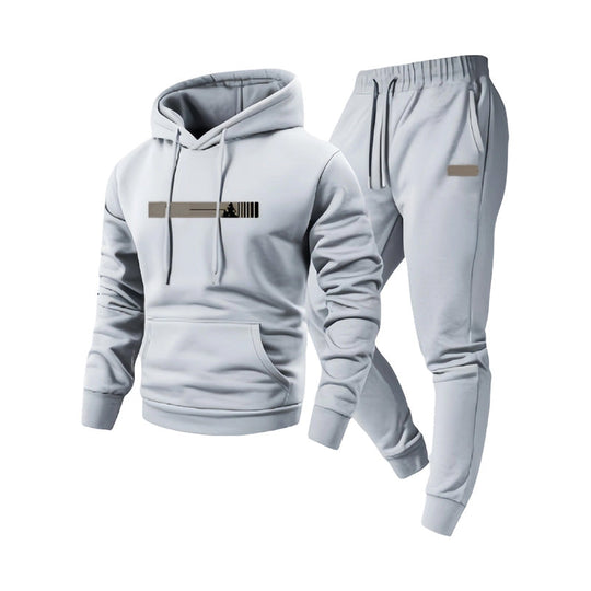 ⏳LAST DAY SALE ONLY ￡37.99!!🚀FREE SHIPPING✨Men's Hooded Sweatshirt & Sweatpants 2-Piece Set – Cosy, Comfortable & Effortlessly Casual
