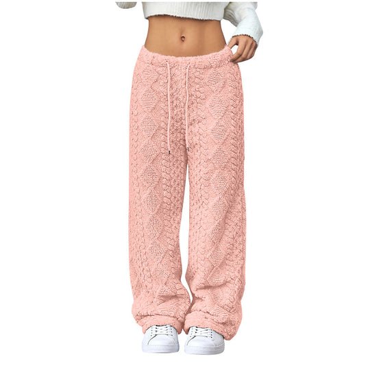 Women's Casual Straight-Leg Drawstring Pants