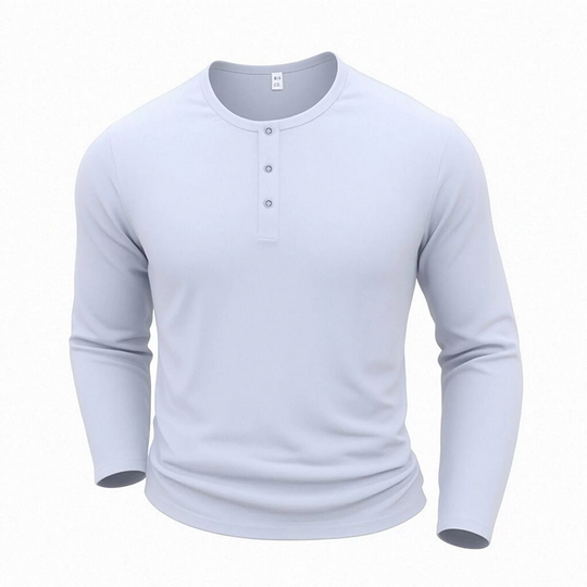 🖤Black Friday Sale:50% OFF🖤Men's Casual Henley Neck Long Sleeve Shirt