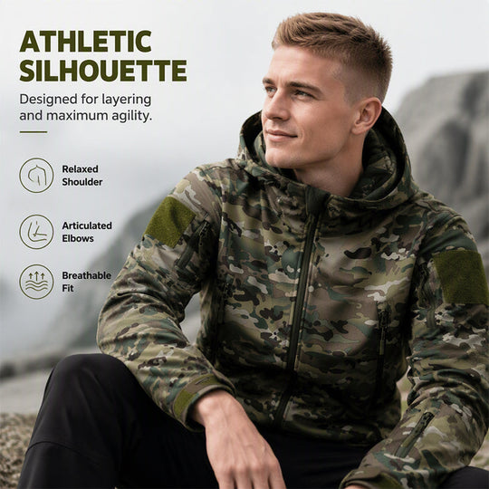 Men's Outdoor Camouflage Hooded Jacket 🚀𝘍𝘳𝘦𝘦 𝘚𝘩𝘪𝘱𝘱𝘪𝘯𝘨