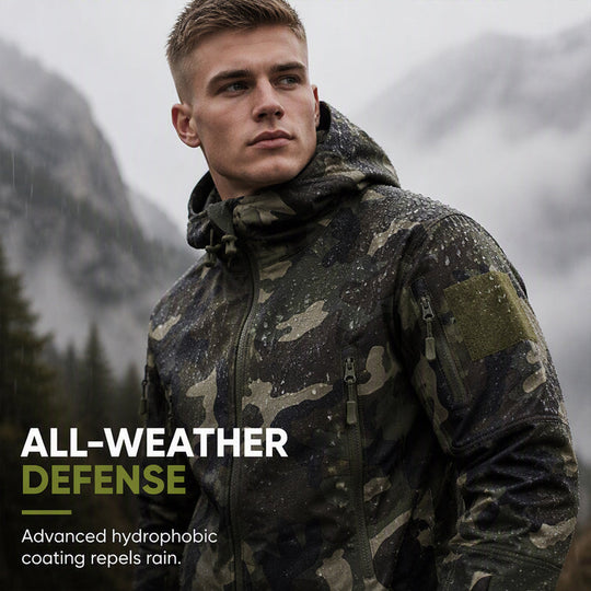 Men's Outdoor Camouflage Hooded Jacket 🚀𝘍𝘳𝘦𝘦 𝘚𝘩𝘪𝘱𝘱𝘪𝘯𝘨